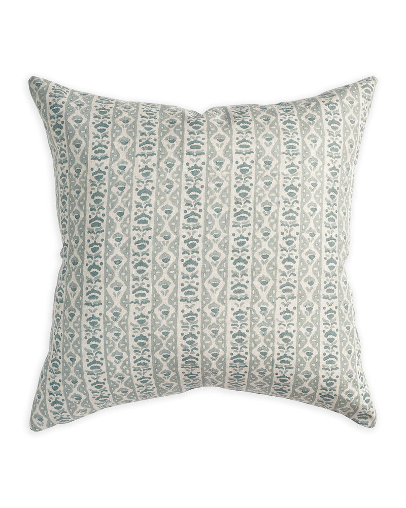 Rialto Celadon Linen Pillow Cover