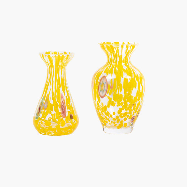 Piccolo Murano Bud Vase - Yellow