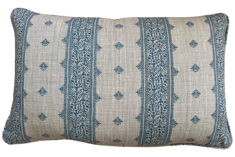 Fez Blue/Blue Pillow Cover