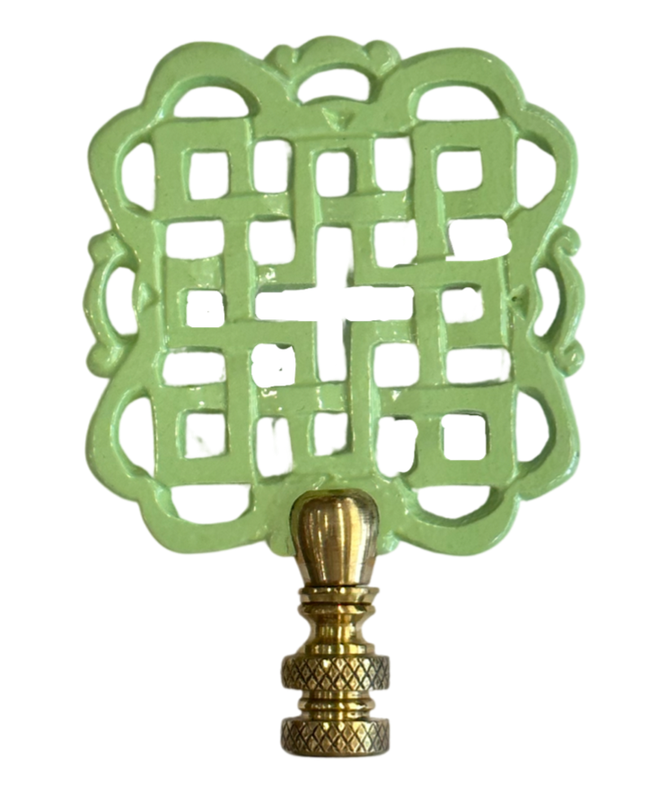 Lamp Finial-Green