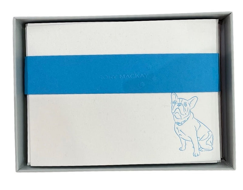 French Bull Dog Box Set- Blue