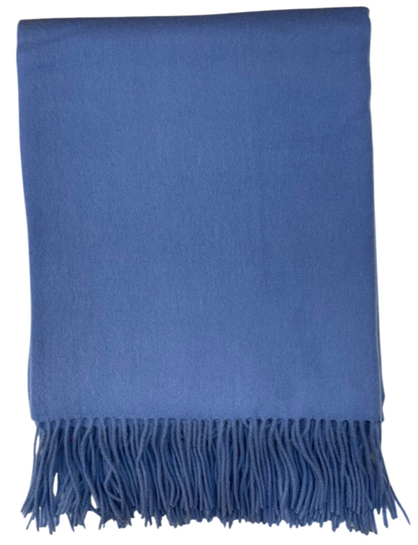 The Classic Highlands Blue Throw