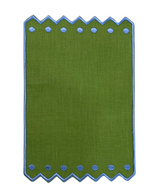 Green Zig Zag Placemats