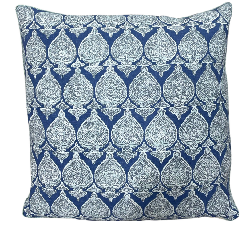 Sari Majolica Pillow Cover