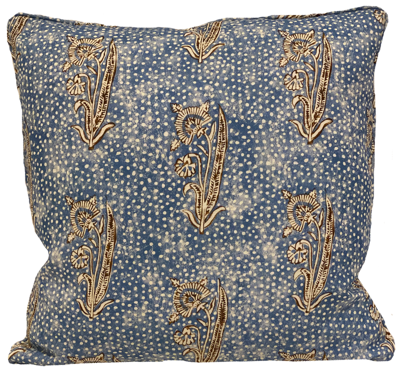 Kalindi Monsoon Blue Pillow