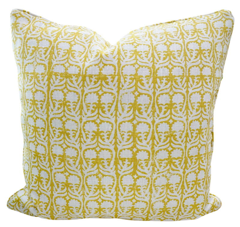 Ashok Yellow Pillow Cover