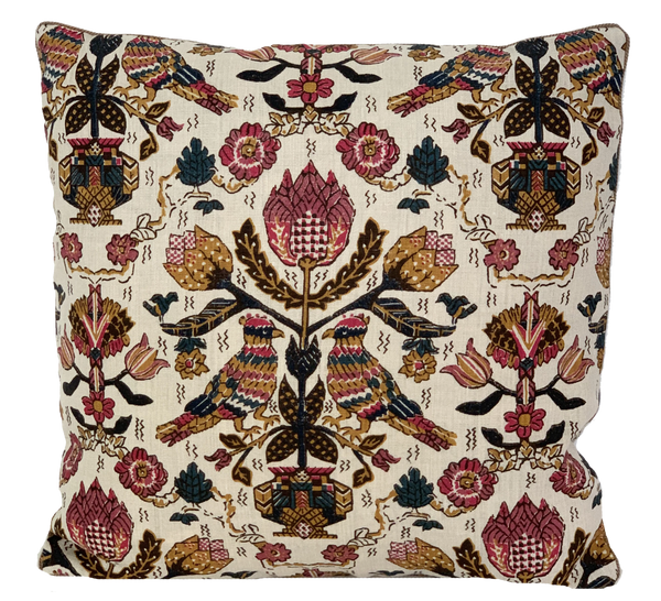 Damour Raspberry Pillow Cover