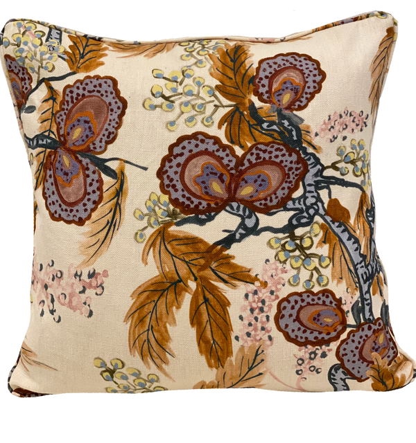 Kinkead Terracotta Teal Pillow Cover