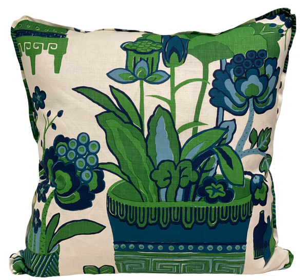 Kan-Shie Emerald Pillow