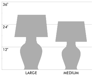 Tall Ginger Lamp