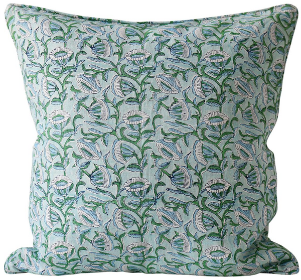 Marbella Emerald Pillow Cover