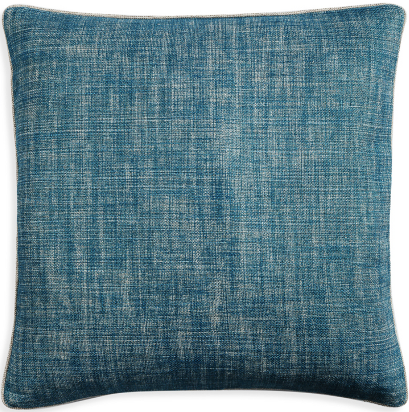 Fermoie Solid Blue Pillow Cover