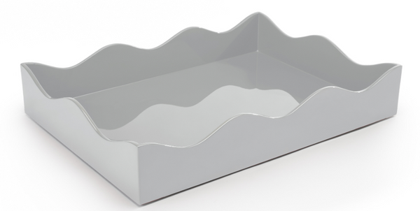 Medium Belles Rives Pale Grey Tray