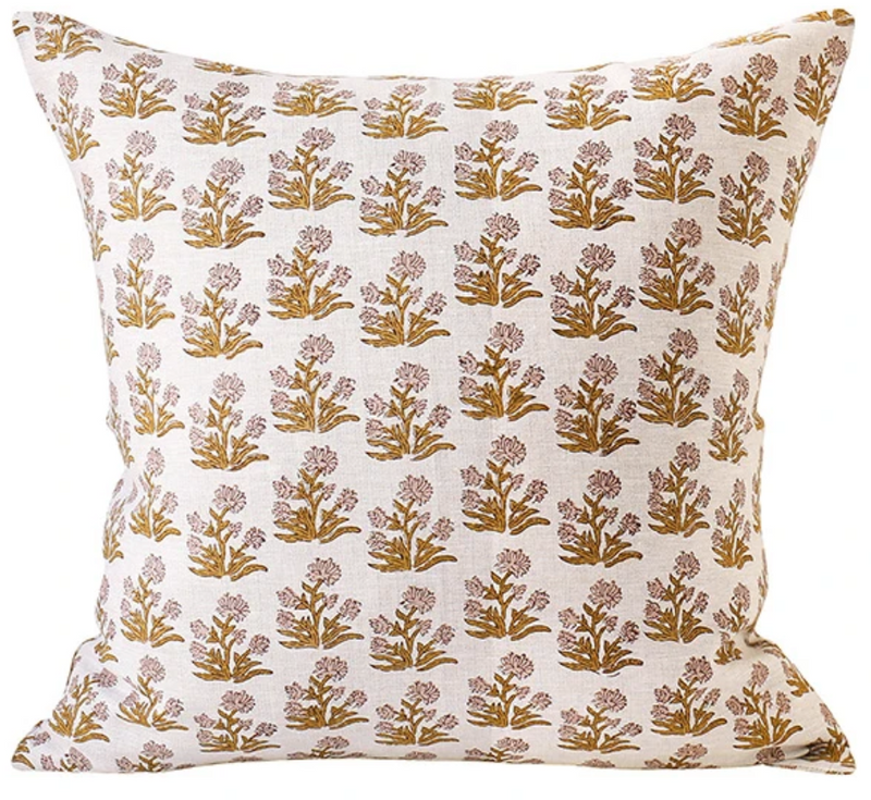 Chennai Saffron Pillow Cover
