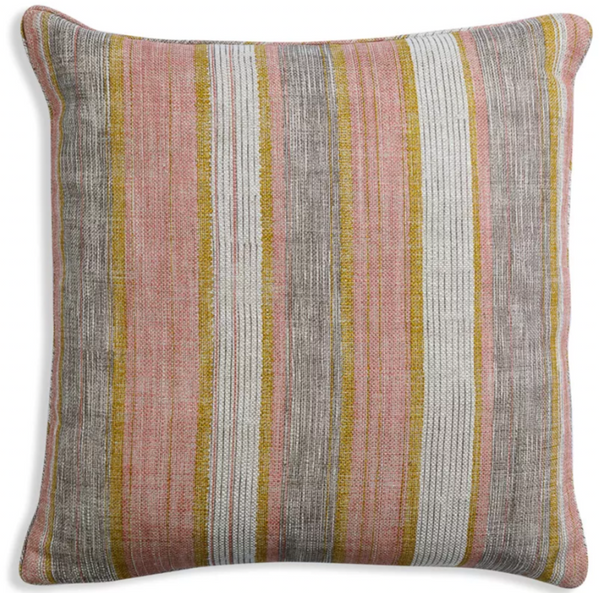 Carskiey Pink and Yellow Pillow Cover