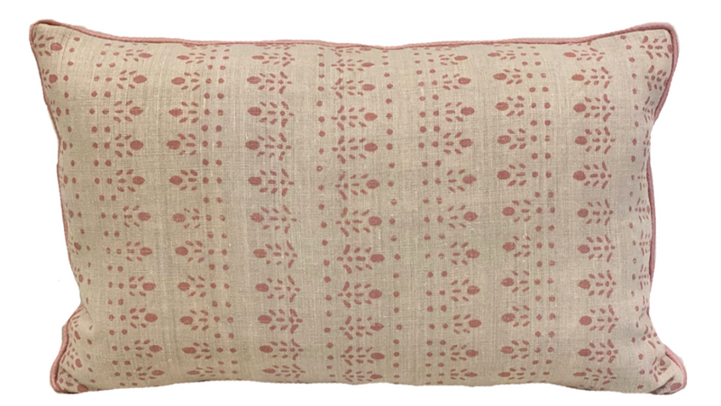 Najwa Antique Pink Pillow Cover