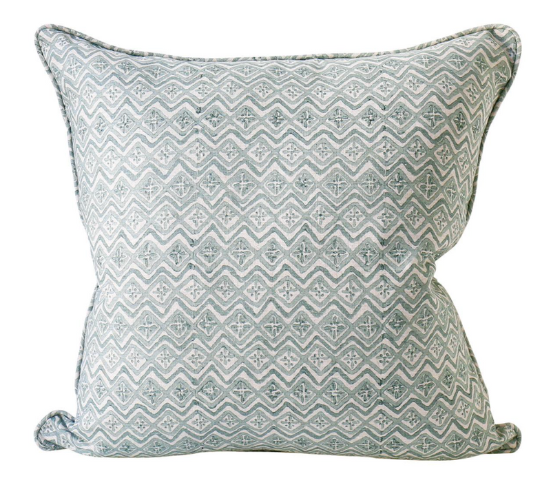 Sardinia Celadon Pillow Cover