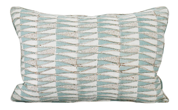 Tangier Oak Celadon Pillow Cover