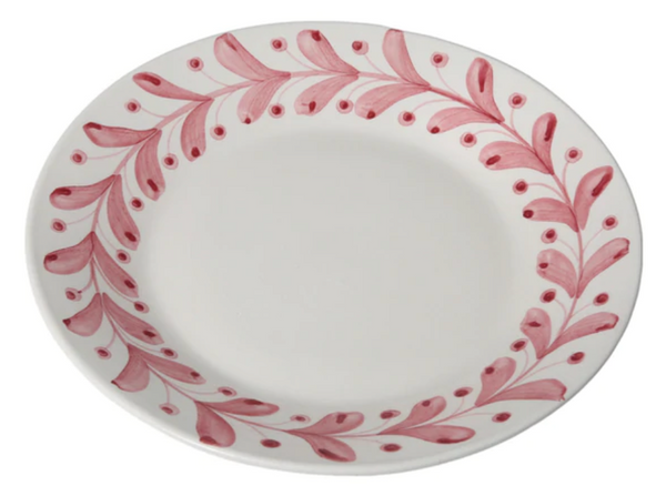 Anna Dessert Plate Rose