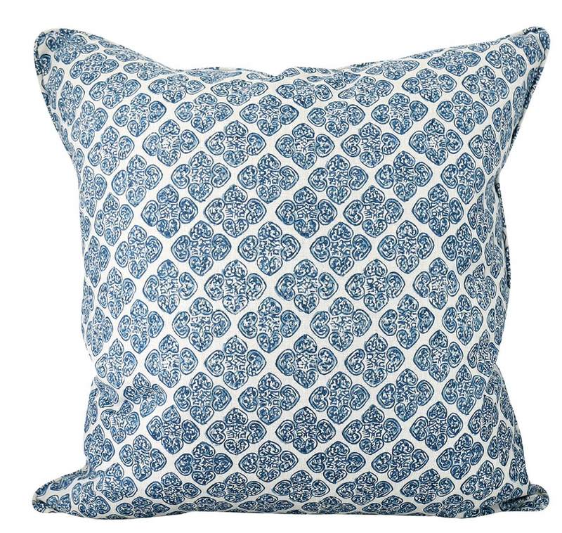 Shanghai Azure Pillow Cover