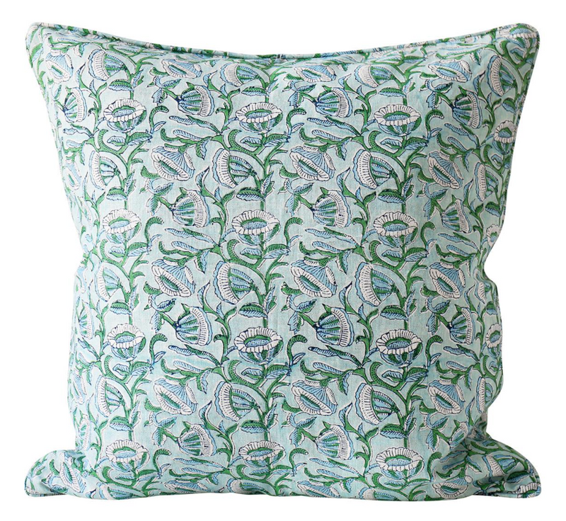 Marbella Emerald Pillow Cover