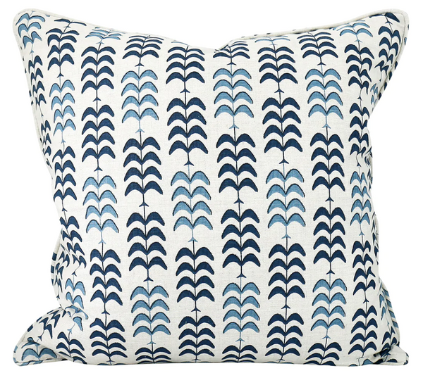 Zambia Azure Pillow Cover