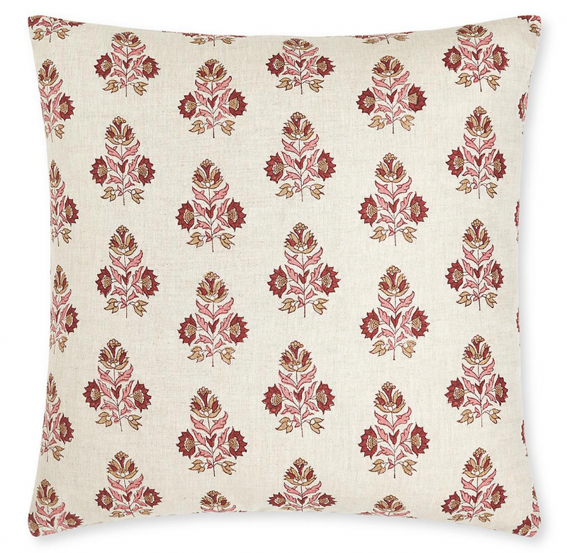 Ankara Rose Pillow Cover