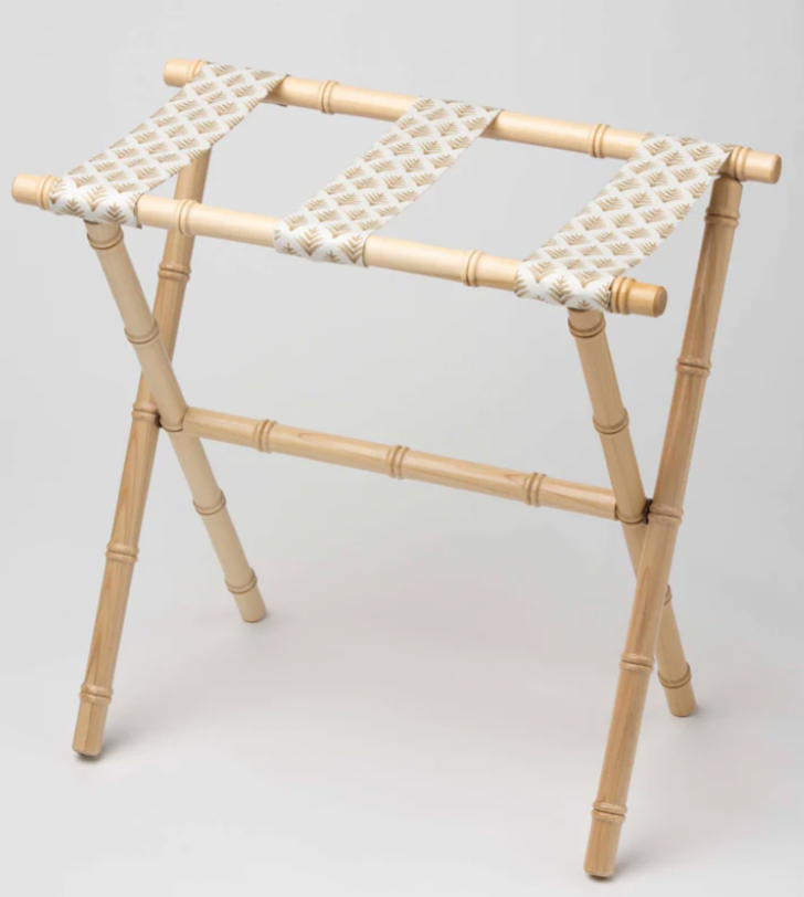 Maple in Highlands Sand- Luggage Rack – Well Made Home