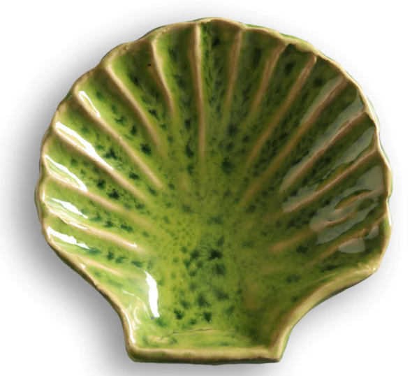 Concha Mini Plate Green
