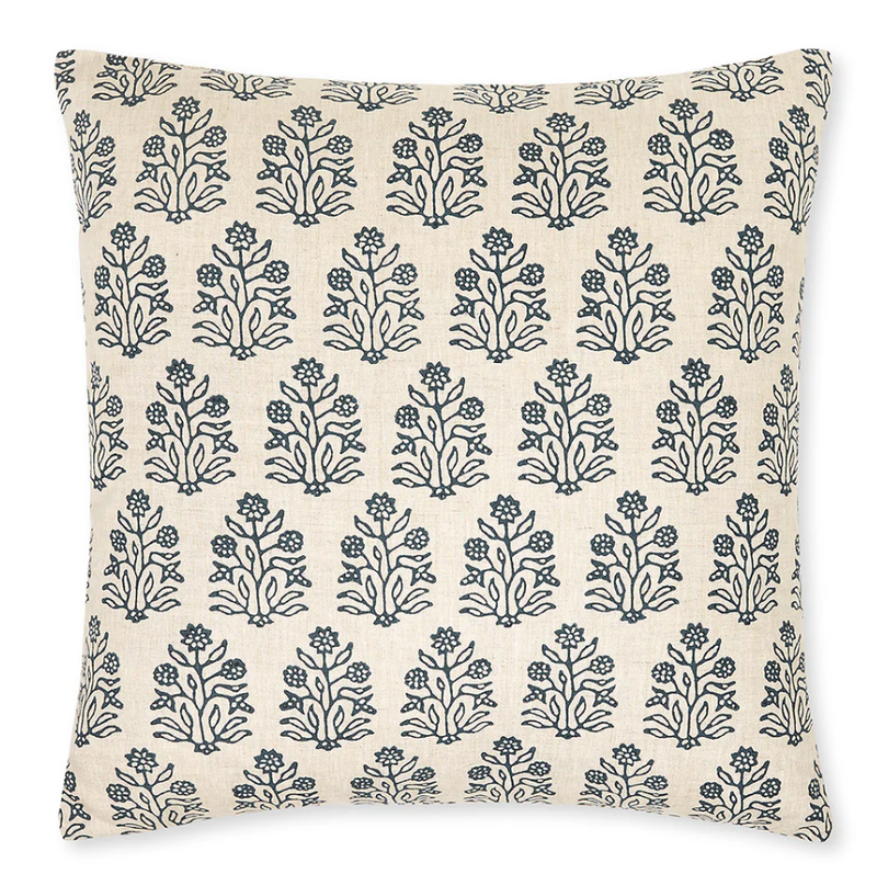 Amer Indian Teal Pillow Cover