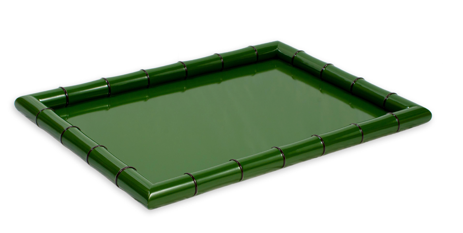 Cane Tray Small- Forest