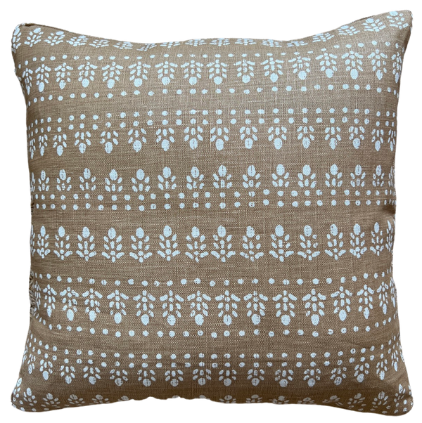 Najwa Reverse Tabac Pillow Cover