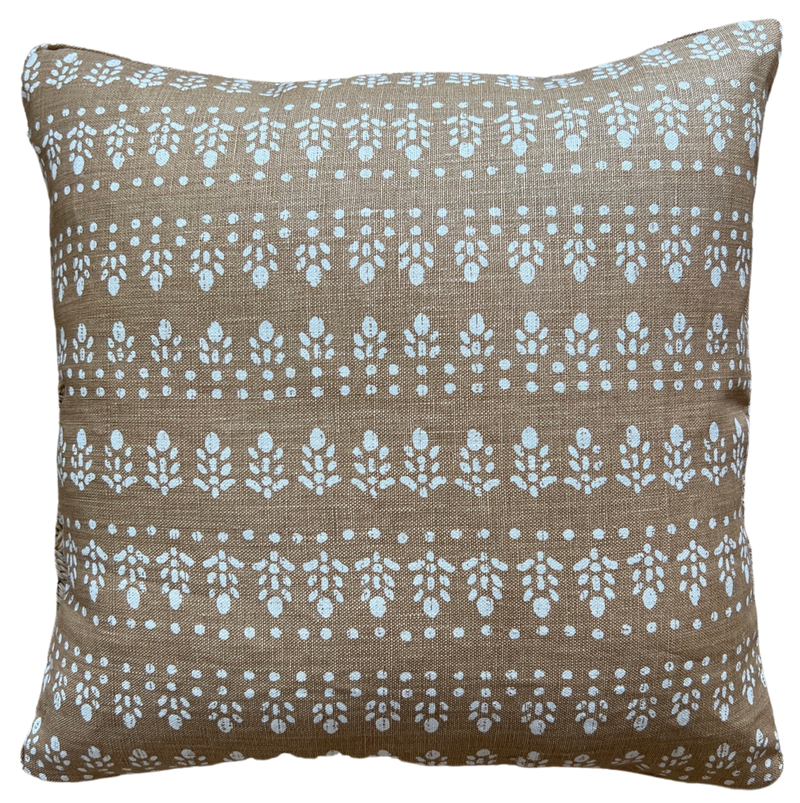 Najwa Reverse Tabac Pillow Cover