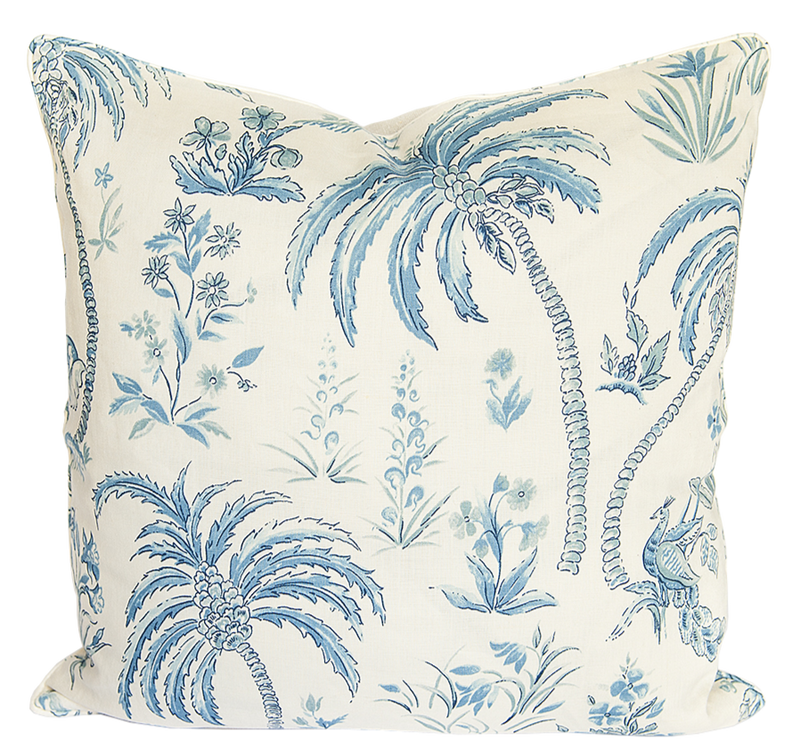 Pasha Ocean Blue Pillow Cover