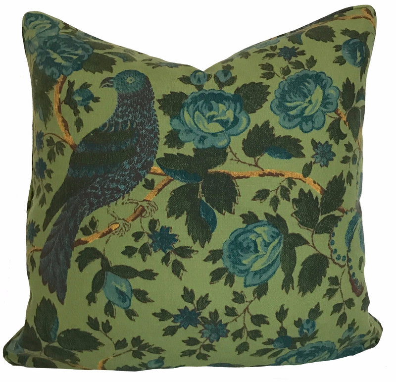 Caledonia Green Pillow Cover
