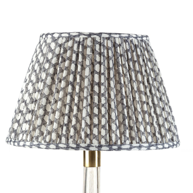 Grey Wicker Lampshade