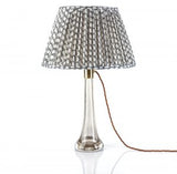 Grey Wicker Lampshade