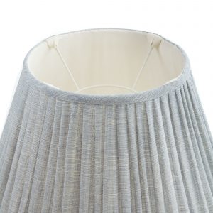 Blue Moire Lampshade