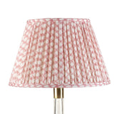 Pink Wicker Lampshade