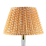 Orange Wicker Lampshade