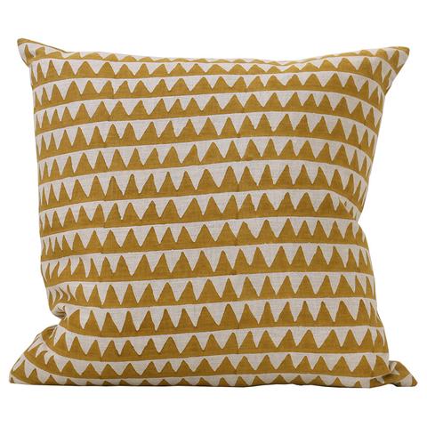 Pyramids Saffron Pillow Cover